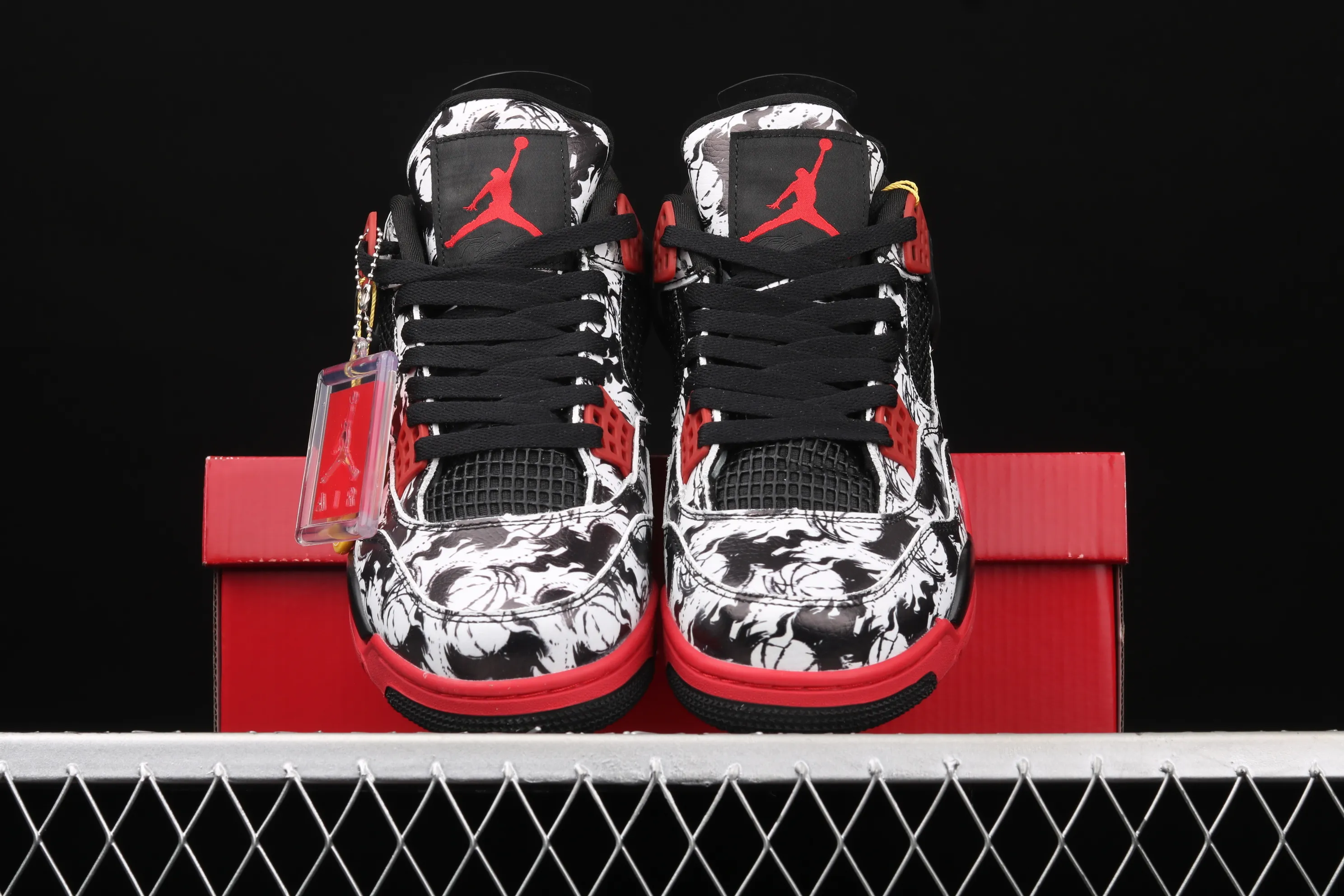 All categories Air Jordan Jordan series basketball shoes Air Jordan 4 G version Air Jordan 4 Tattoo AJ4 Joe 4 Tattoo Graffiti BQ0897-006